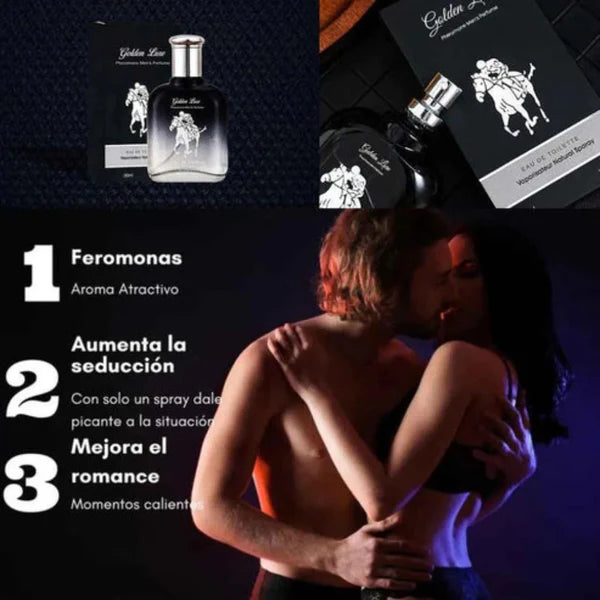Perfume de Feromonas - GOLDEN LURE ® 50 ML