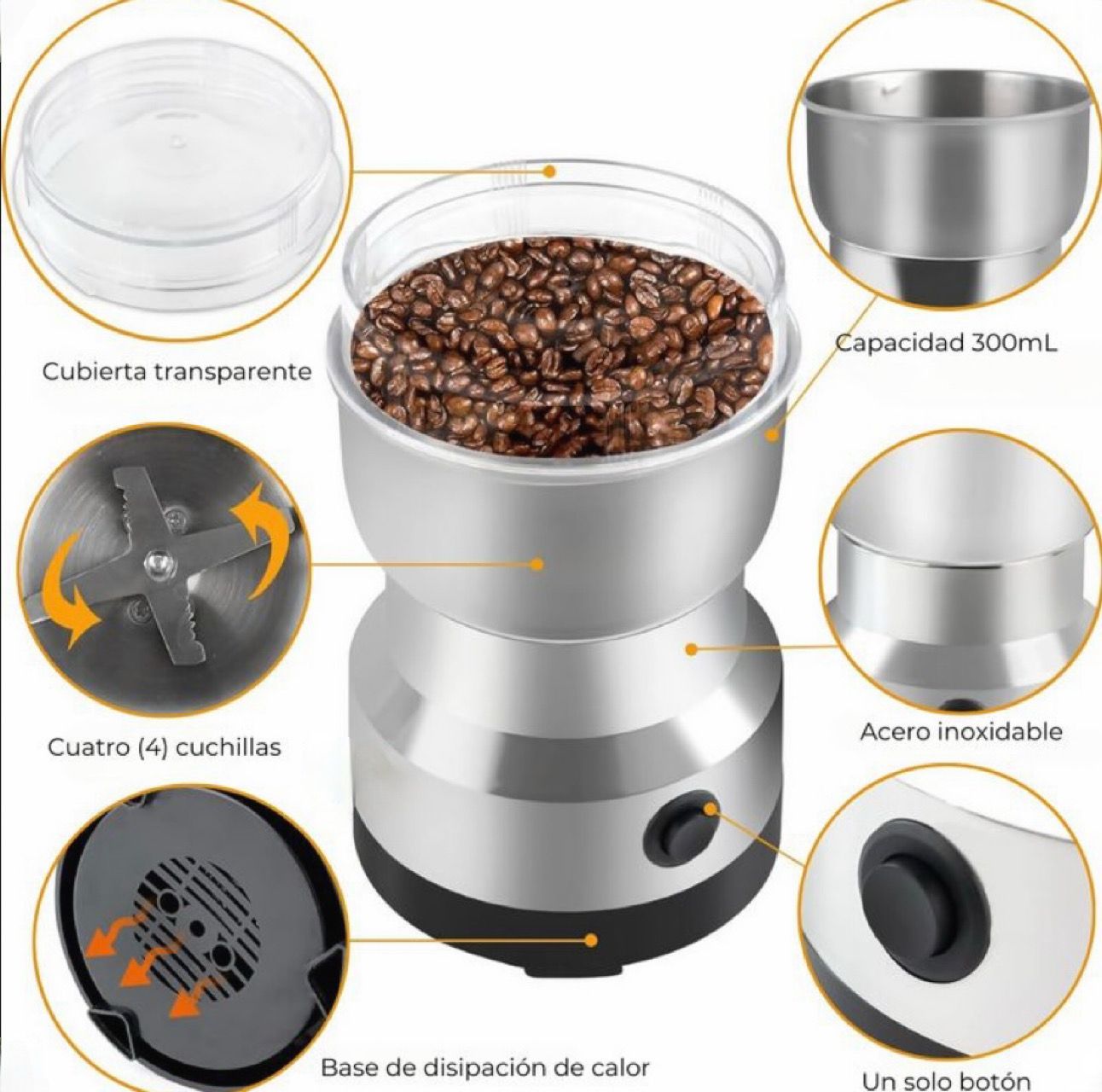 MOLINO TRITURADOR DE GRANOS Y CAFE