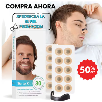 Respiración libre y sueño profundo toda la noche 😴🌙