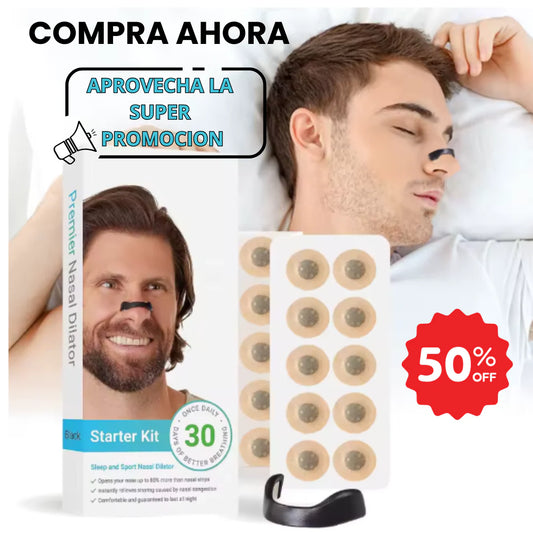 Respiración libre y sueño profundo toda la noche 😴🌙