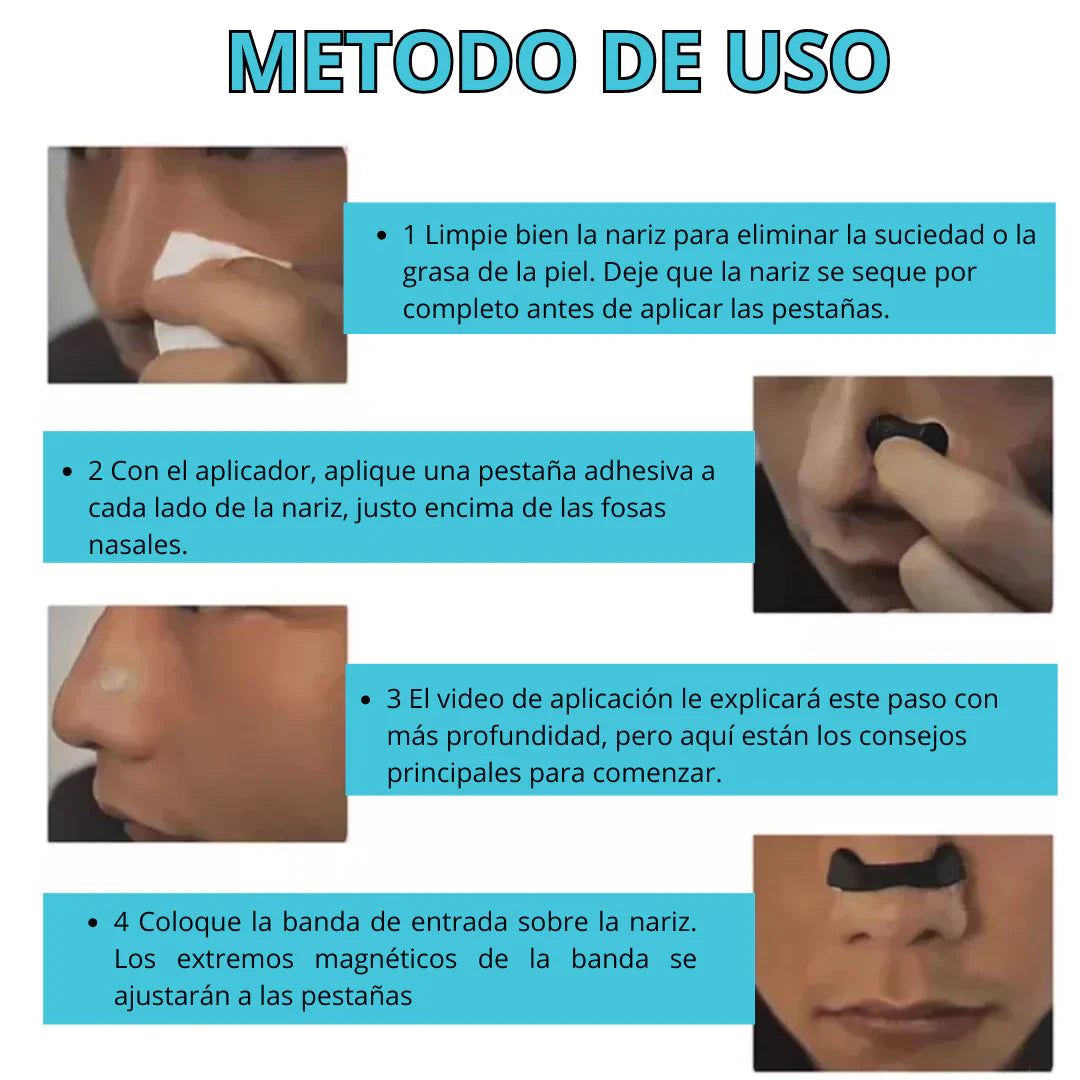 Respiración libre y sueño profundo toda la noche 😴🌙