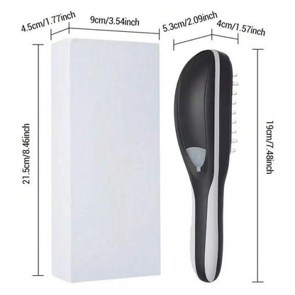 Cepillo Vaporizador + Masaje Capilar 4 en 1 💆‍♀️✨: transforma tu rutina capilar desde casa 🏠