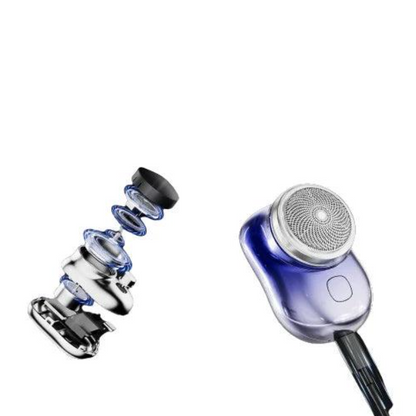 PROMO 2 X 1 MINI AFEITADORA  ELECTRICA USB DE LARGA DURACION