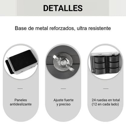 COMBO DE SOPORTES LINEALES PARA ELECTRODOMESTICOS + ENVIO GRATIS